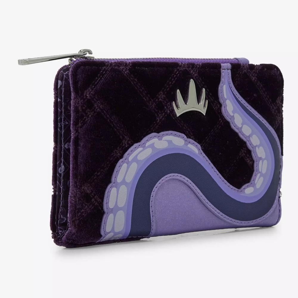 Loungefly Disney The Little Mermaid Ursula Velvet
Convertible Handbag & Wallet - Picture 8 of 10